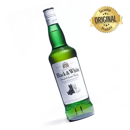 Whisky Black e White Blended Reino Unido 700ML