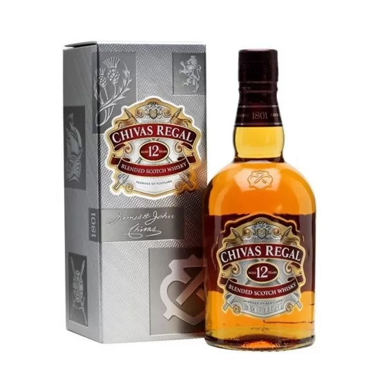 Whisky Chivas Regal 12 anos 750ML