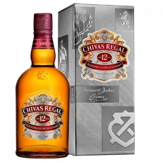 Whisky Chivas Regal 12 anos 750ML