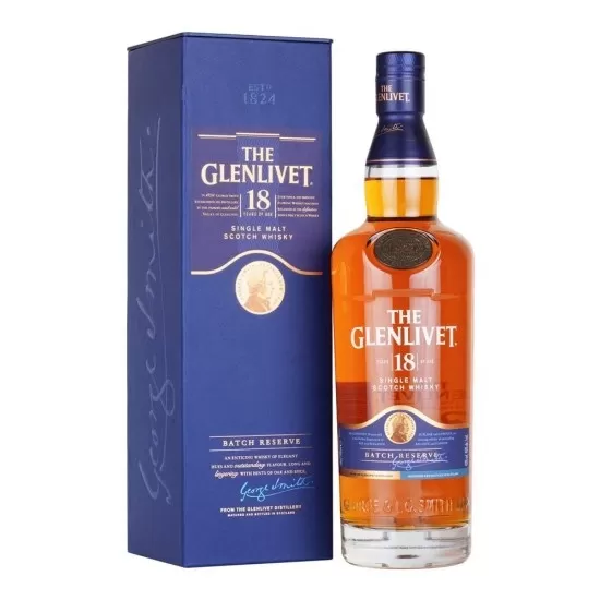 Whisky The Glenlivet 18 Anos 750ML