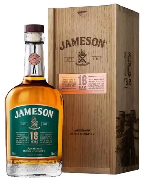 Whisky  jameson 18 anos 750ML