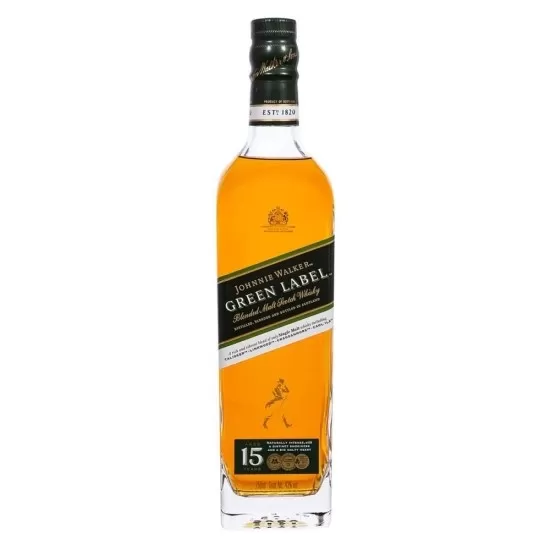 Whisky Johnnie Walker Green Label 15 Anos 750ML