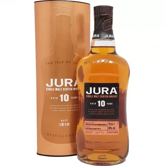 Whisky Jura Single Malt 10 Anos 700ML