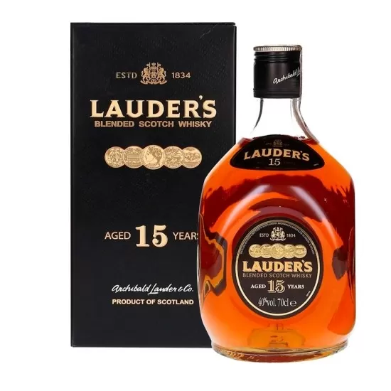 Whisky Lauder´s 15 anos 1L