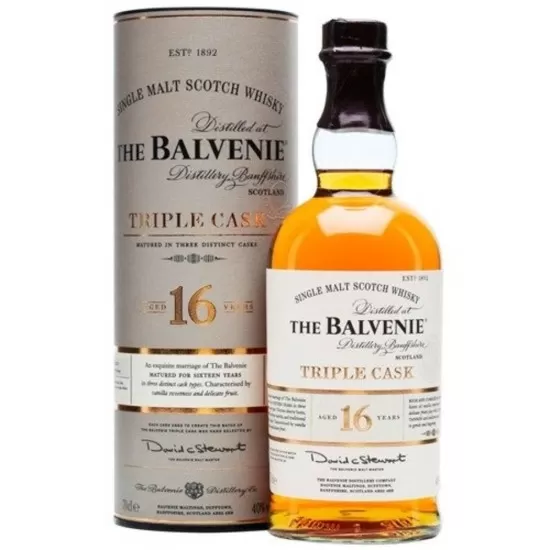 Whisky The Balvenie 16 Anos Triple Cask 700ML