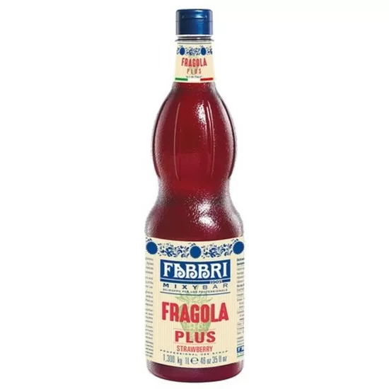 Xarope Fabbri Morango Plus 1L