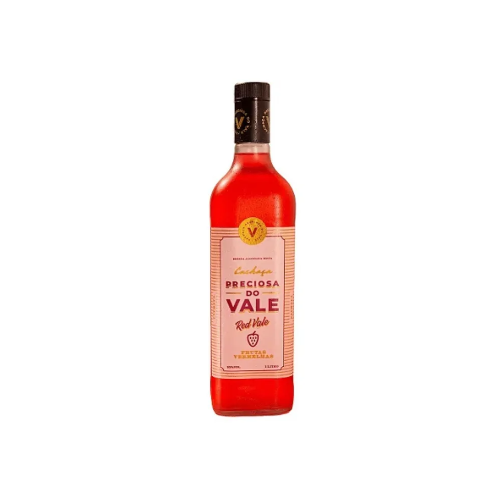 Cachaca Preciosa do Vale Red Vale Frutas Vermelhas 250ml